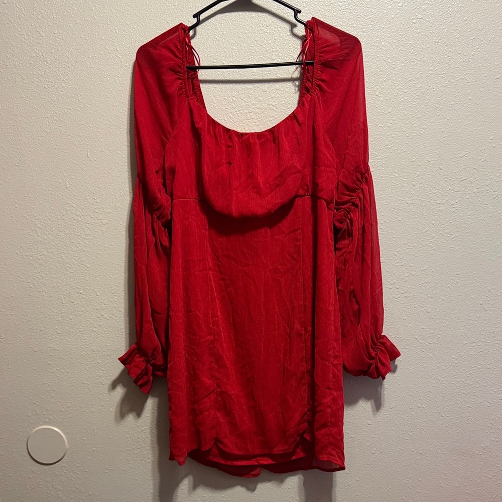 Blue Rain Scarlet Dress
